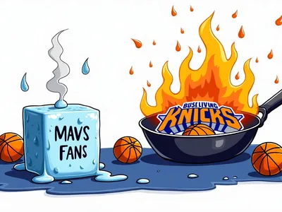 Knicks Are Cooking, Mavs Fans Are Salty