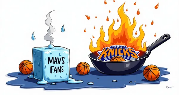 Knicks Are Cooking, Mavs Fans Are Salty